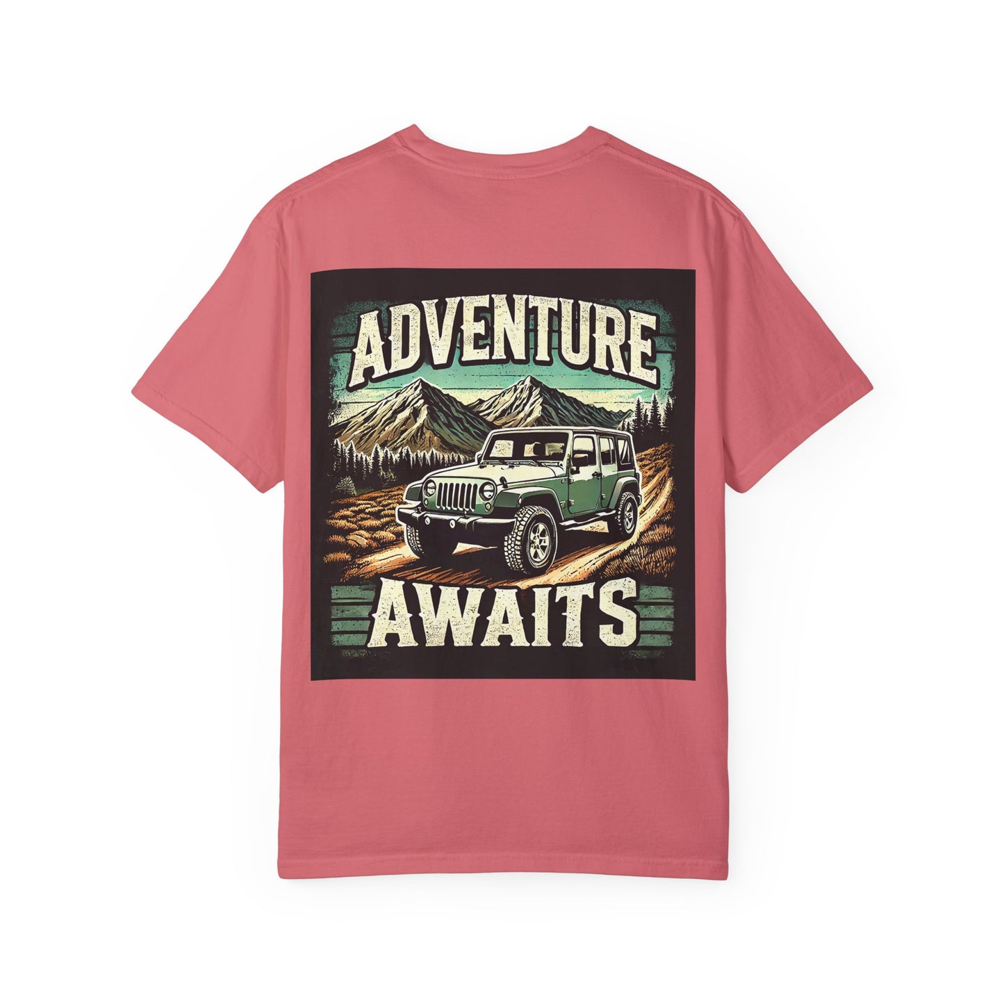 Adventure Awaits Jeep Unisex T-shirt