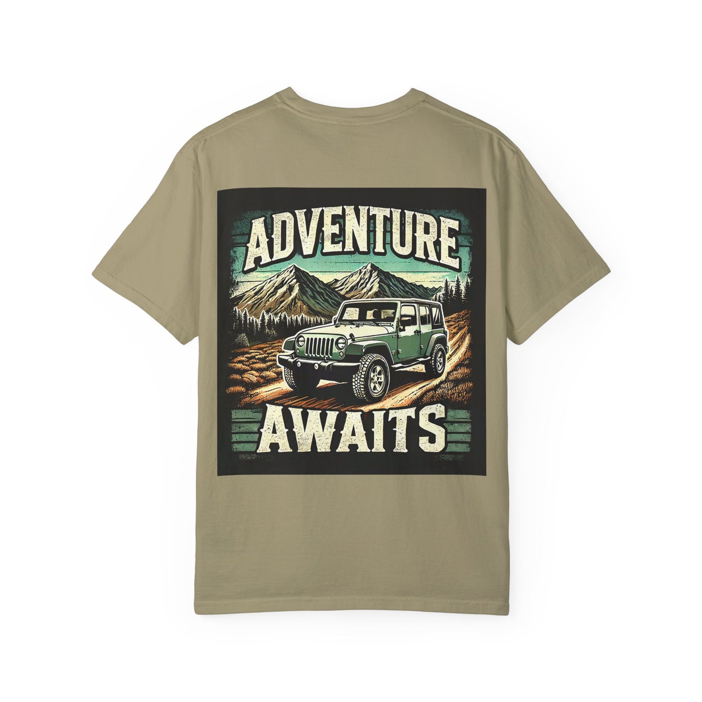 Adventure Awaits Jeep Unisex T-shirt