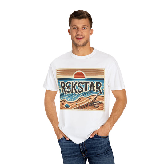 Retro Beach Vibe Unisex T-Shirt - RCKSTAR