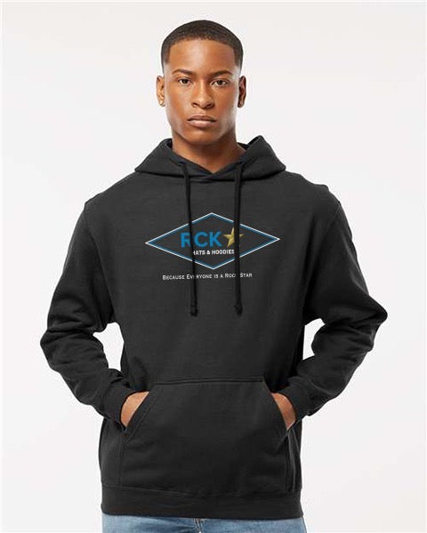 Hot Diamond Star Zipper Hoodies for Men European and American