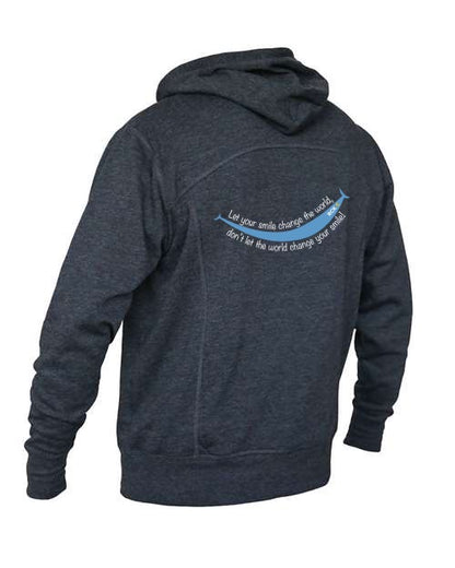 Smile Zip Flip Pack Hoodie - 4 Colors