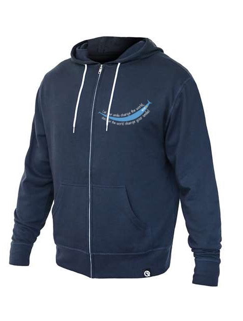 Smile Zip Flip Pack Hoodie - 4 Colors